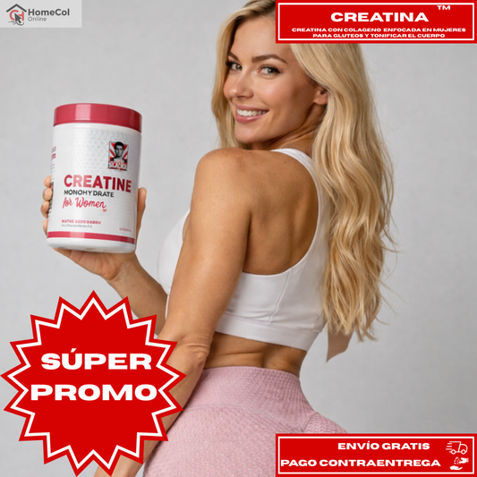 Oferta Especial 2x1 Creatina Fórmula Especial para Aumentar Glúteos y Bustos + ENVIO GRATIS